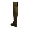 thumbnail image 3 of New Women Refresh Becky-02 Faux Suede Over The Knee Chunky Heel Boot, 3 of 5