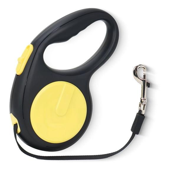 Retractable Dog Leash with Comfort Grip, 9.8FT Extendable Leash for All Dog Sizes, Tangle-Free & Lockable for Safe Walks