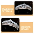 thumbnail image 3 of AURARMLET Bridal Wedding Headband for Bride, Lightweight Golden Metal with Unique Elegant Design, 3 of 8