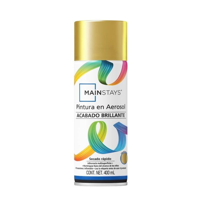 Pintura en Aerosol Mainstays Pintura en aerosol, Brillante, 400ml