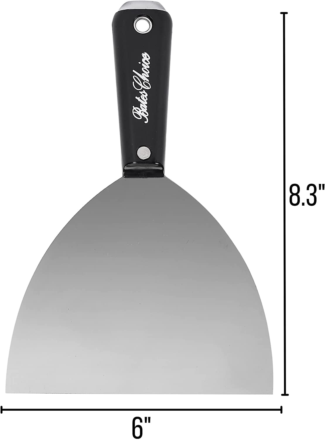 Buy Bates Putty Knife, 6 Inch, Flexible, Metal Scraper Tool, Taping