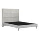 thumbnail image 3 of Cabecera Ibiza Gris Matrimonial + Box Base Cama Slim Matrimonial, 3 of 7