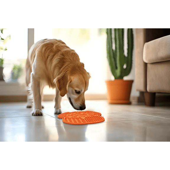 Make Bath & Grooming a Breeze: Pet Calm Silicone Lick Mat Slow Feeder