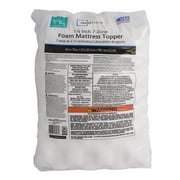 Mainstays Twin/Twin XL 1.25 Inch 7-Zone Foam Mattress Topper