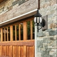 thumbnail image 3 of Design House 578666 Canterbury II Integrated LED Outdoor Wall Light, Black, 3 of 12