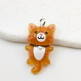thumbnail image 5 of Pack of 10 Stylish Resin Cats Pendants Elegant Resin Feline Pendants for Unique Jewelry Making Endeavors, 5 of 8