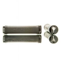 Chromag Basis Grips - Black, Lock-On