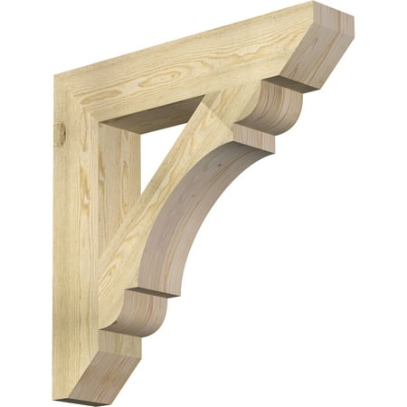 

Ekena Millwork 6 W x 32 D x 32 H Olympic Slat Rough Sawn Bracket Douglas Fir