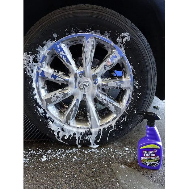 SuperClean Foaming All Wheel Cleaner Safe for All Wheels and Rims Brake