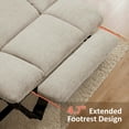 thumbnail image 3 of MCombo Regular Power Lift Recliner Chair with Extended Footrest for Elderly People, Fabric 7287 (Oatmeal, Regular), 3 of 8