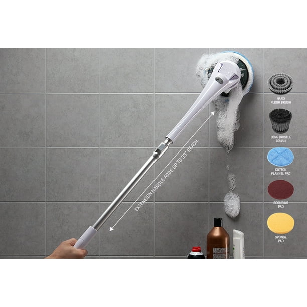 corvan cordless power scrub