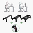 thumbnail image 3 of Foot Rest Office Ergonomic Under Desk - Adjustable foot massager mind reader Height Angle - Footrest, 3 of 9