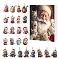 thumbnail image 1 of Dsscvnef Christmas Home Christmas Home 2024 Christmas Holiday Advent Calendar Advent Calendar Collectible 2D Funny Animal Set Commemorative Collectible, 1 of 6