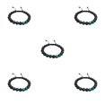 thumbnail image 3 of Pulseras de moda Sonducket Negro mate Energy Buddha Beads para hombre y mujer, 3 of 6
