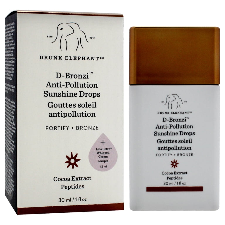 Drunk Elephant D-Bronzi Anti Pollution Sunshine Drops , 1 oz Drops