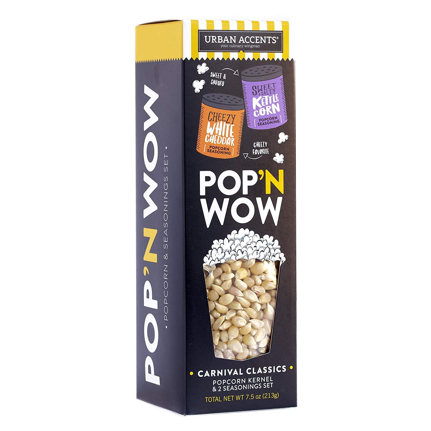 Pop ‘N ‘Wow­ Flavors For Popcorn­ Carnival Classics Popcorn Kernels
