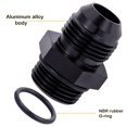 thumbnail image 4 of Breezliy 8An Macho Flare A An8 Orb Macho Adaptador De Montaje De Junta Tórica 2 Piezas (8An A 8An Orb 2 Unidades), 4 of 5
