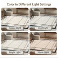 thumbnail image 7 of ODIKA 2'x3' Ultra-Soft Accent Mat, Abstract Linework Grid Minimalist Interlocking Block Motif Brushstroke None Washable, Bare feet friendly, Easy Care Indoor rug for Bedside, Footrest, 7 of 7