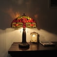 thumbnail image 3 of Radiance Goods Tiffany-Style Dragonfly 2 Light Table Lamp 18" Shade, 3 of 4