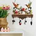 thumbnail image 7 of Michellecmm  Hummingbird Coat Hooks with 4 Hooks, Decorative Wall Mounted Hummingbird Wall Art for Entryway, Front Door, Hallway, Kitchen, 7 of 7
