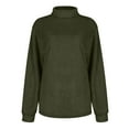 thumbnail image 4 of gakvbuo Pullover Sweaters For Women Fall Fashion 2023 Long Sleeve Turtleneck Knit Sweater Tops, 4 of 4