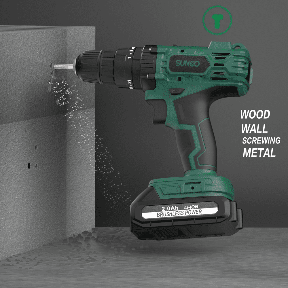 Tools Ergonomic Design Drill Cordless Drill Long Lasting Quality