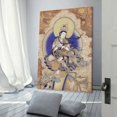thumbnail image 3 of Póster de pintura tibetana Thangka de Samantabhadra Bodhisattva, póster para decoración del hogar, arte de pared, imagen colgante, impresión para dormitorio, carteles de pintura decorativa para, 3 of 6