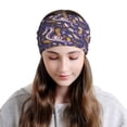 thumbnail image 6 of Yiaed Snake And Floral Print Multifunction Beanie Hats for Women Men Slouchy Knit Beanie Hat Winter Hat Scarf Stretch Skull Cap, 6 of 8