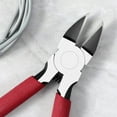 thumbnail image 4 of -P6 Wire Flush Cutters, 6-inch Ultra Sharp & Powerful Side Cutter Clippers with Longer Flush Cutting Edge, Ideal Wire Snips for Crafting, Floral, Electrical & Any Clean Cut Needs, 4 of 5