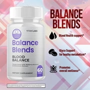 Balance Blends Advanced Formula Blood Support for Health and Wellness BalanceBlends 300 Capsules