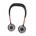 thumbnail image 3 of Hands-Free Neckband Fan USB Rechargeable Headphone Design Wearable Portable Neckband Mini Fan -3 Speeds For Home Office Traveling, 3 of 6