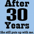 thumbnail image 3 of CafePress - 30Th Anniversary Funny Quote Light T Shirt - Men's Classic Graphic T-Shirt, 3 of 4