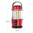 thumbnail image 3 of Linterna de camping Linternas ajustables de 360 ​​grados alimentadas por batería (rojo) FLhrweasw Nuevo, 3 of 3