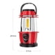 thumbnail image 3 of Linterna De Camping Escalada Linterna de camping Linternas ajustables de 360 ​​grados alimentadas por batería (rojo), 3 of 3