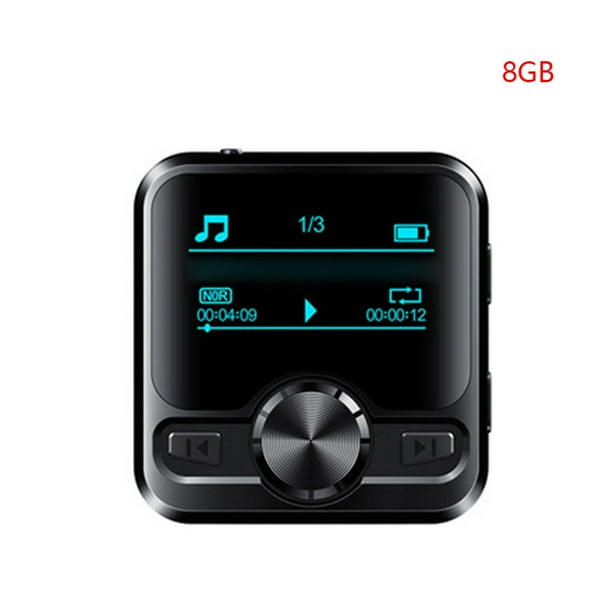 Grabadora de voz Bluetooth Sport HIFI Reproductor de MP3 Pluma de grabación de sonido IPX6 Repetidor de radio FM Pantalla de 1.2 pulgadas, 8GB Inevent EL2139-01B