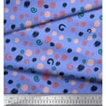 thumbnail image 2 of Soimoi Rayon Crepe Fabric Brush Stroke Abstract Printed Fabric 1 Yard 46 Inch Wide, 2 of 3