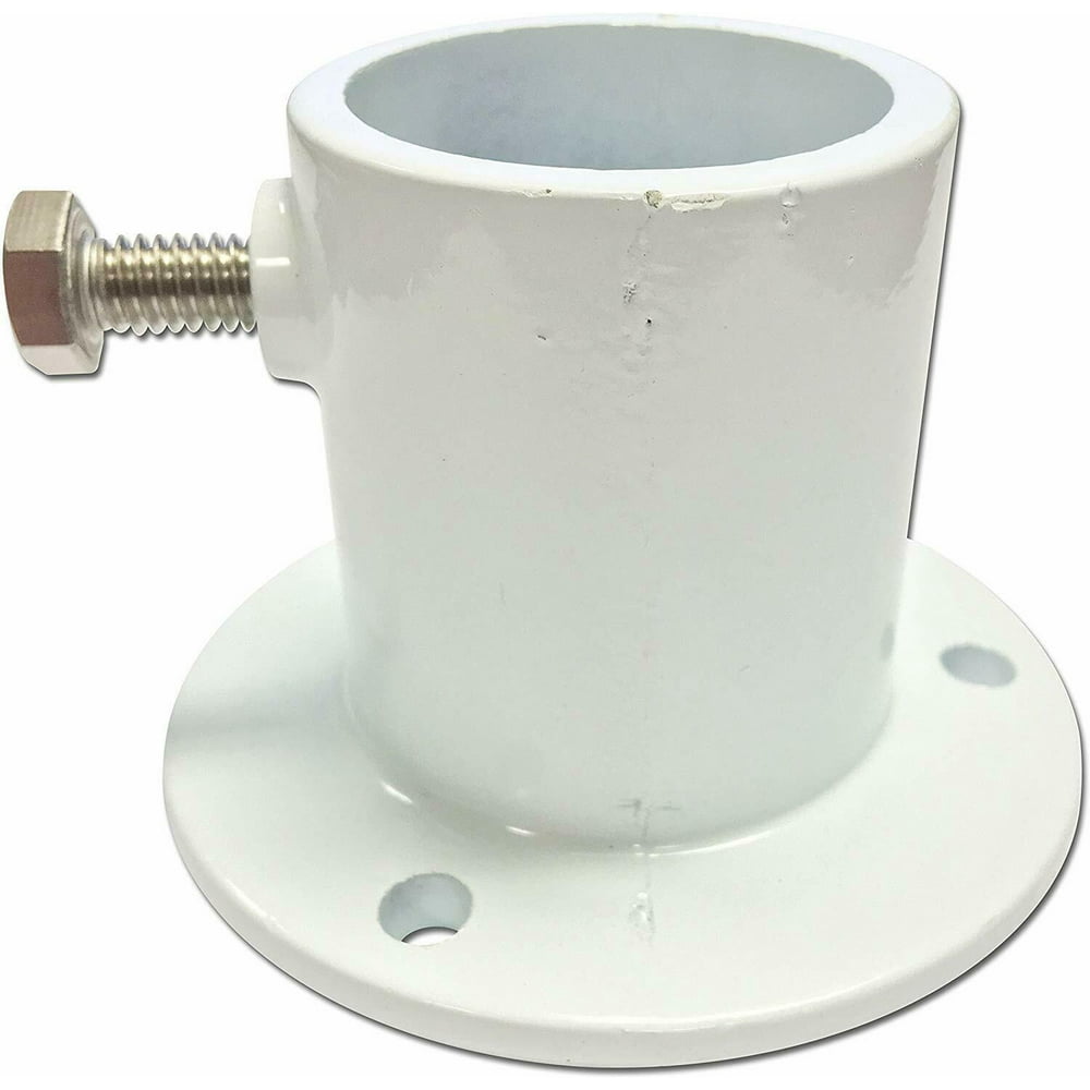 PermaCast Pool Ladder & Handrail Aluminum Flange / Anchor (for use on wood or aluminum decks