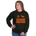 thumbnail image 4 of Extreme Hunting Mixed Martial Arts Unisex Plus Fleece Graphic Sweatshirt Brisco Brands 2X, 4 of 5