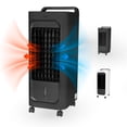 thumbnail image 1 of Calefactor Eléctrico para hogar climatizador de torre Regulación de 3 velocidades Pantalla LED con control remoto Refrigeración y calefacción Sistema silencioso, 1 of 5
