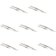 thumbnail image 1 of Pinzas para alimentos Wdftyju acero inoxidable 8 Uds, 1 of 7