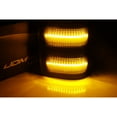 thumbnail image 4 of Smoked Lens Amber LED Side Mirror Marker Lamps For 2008-2016 Ford F250 F350 F450 Super Duty, 4 of 9