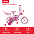 thumbnail image 5 of Huffy 12" Disney Princess Kids' Bike, Fits Riders 3'1" - 3'5", Pink, Child, Girl's, 5 of 14