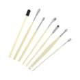 thumbnail image 4 of Unique Bargains Durable Earwax Cleaning Tool Kit with 7 Essential Tools Yellow, 4 of 6