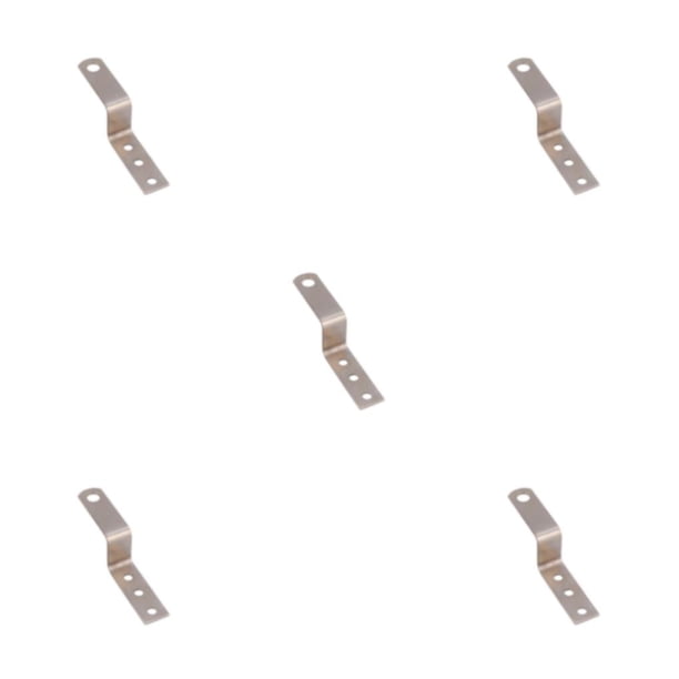 Riwesomey Conector de esquina de cajón para el hogar, conectores de Metal en forma de Z de repuesto, actualización de muebles, Hardware de Type2 NO2
