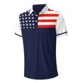 thumbnail image 5 of Iceglad Golf Shirts for Men Short Sleeve Dry Fit Print Performance Moisture Wicking Polo Shirt, 5 of 5