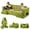 Green, variant on 2024 New 8pcs Modular Kids Play Couch, Child Sectional Sofa, Bedroom and Playroom Furniture for Toddlers, Convertible Foam and Floor Cushion for Boys and Girls