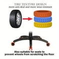 thumbnail image 5 of Luggage Wheel Protectors Black Silicone 8 Pack for Travel Luggage Rolling Suitcase, 5 of 6
