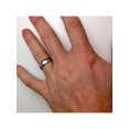 thumbnail image 3 of Mens 6mm Designer Finish Platinum Wedding Band, 3 of 3