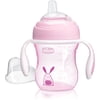 Chicco Soft Silicone Spout Transition Sippy Cup 7oz 4m+ Pink