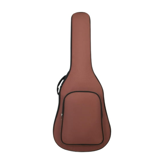 hengtong Electric Guitar Bag 40inch 41inch with Side Handle Thick Padding Travel Case Brown